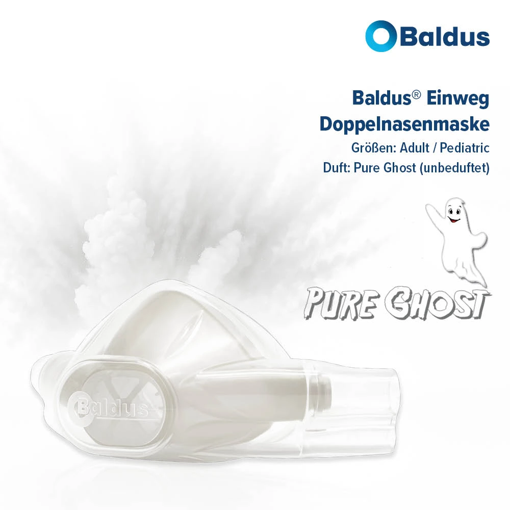 Baldus Doppelnasenmasken Pure Ghost