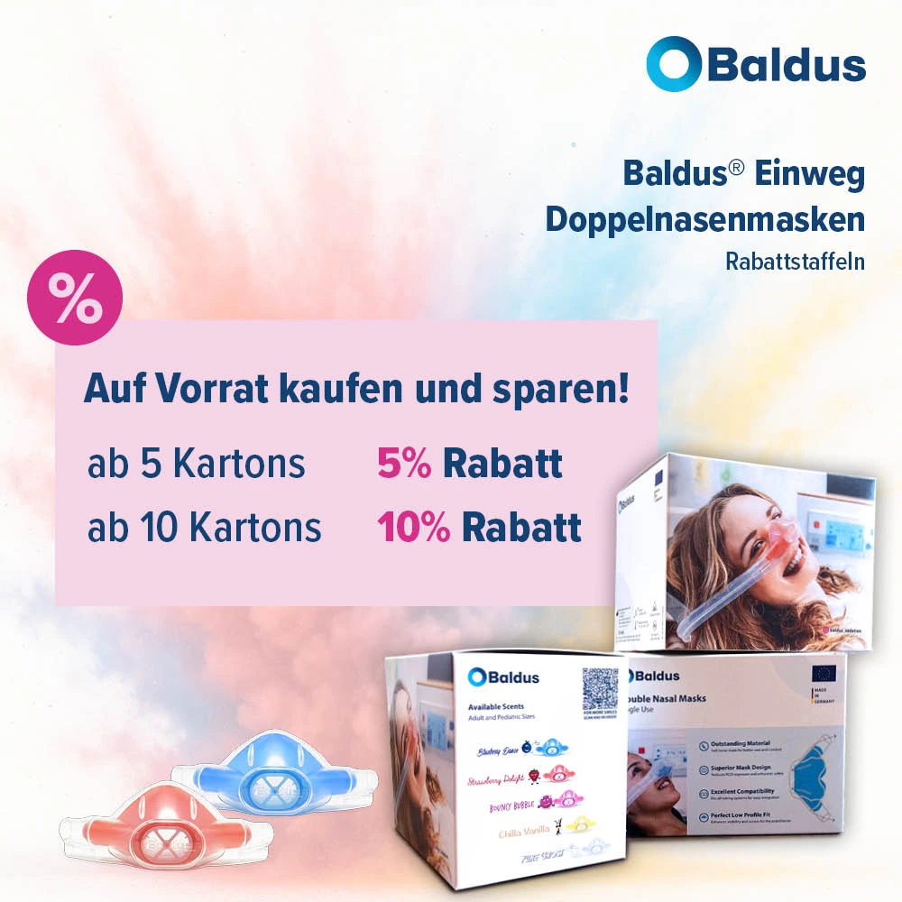 Rabattstaffeln Baldus Doppelnasenmaske