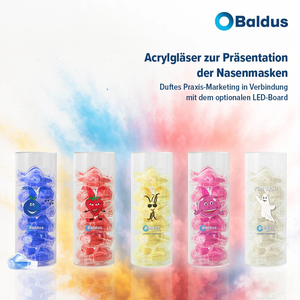Baldus Doppelnasenmaske Acrylgläser